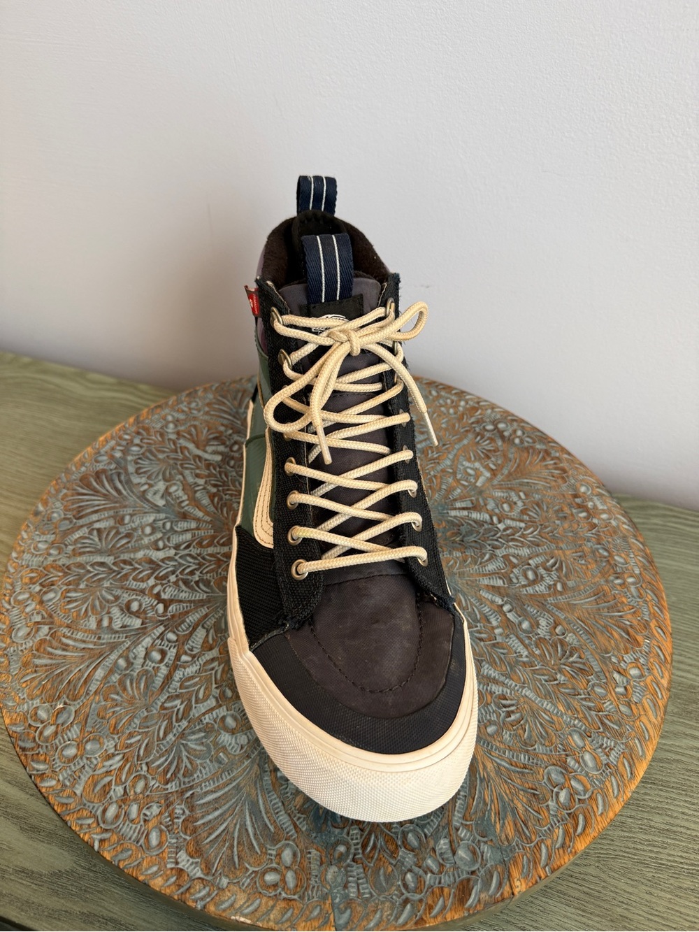Vans Sk8-Hi Mte 2.0 All Weather Dx Platform High Top Sneaker Men’s Size 10 - Picture 4 of 14